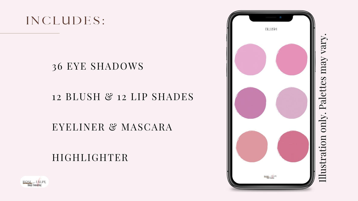 True Summer Makeup Color Palette