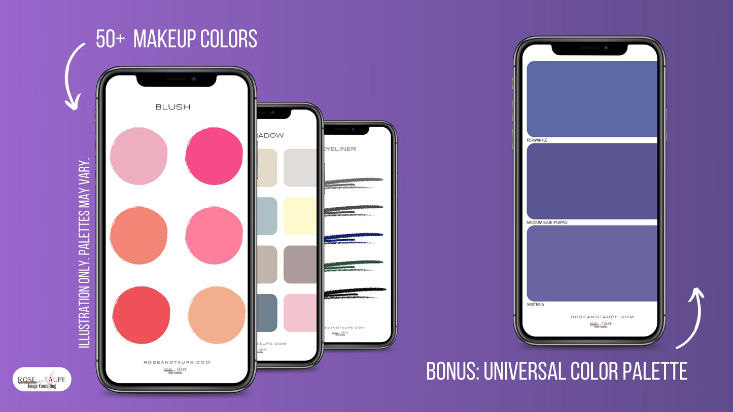 True Spring Makeup Color Palette