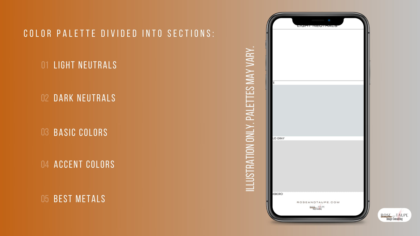 True Autumn Color Palette