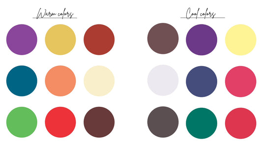 Decoding Warm and Cool Colors:  A Guide to Enhancing Your Personal Palette