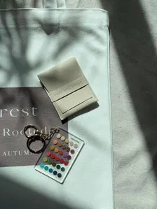 Dark Autumn Color Analysis Keychain