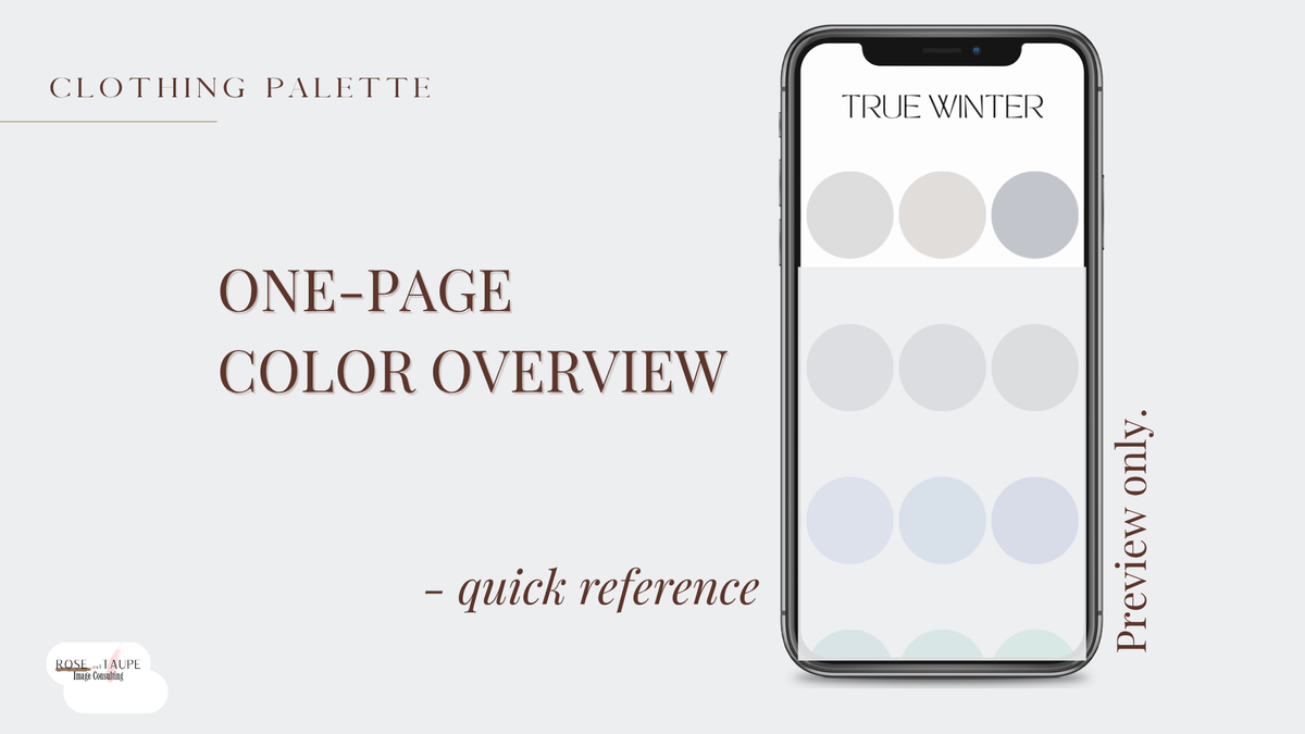 True Winter The Complete Color Guide
