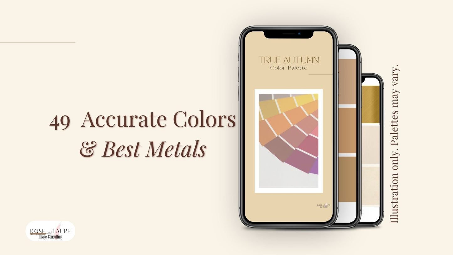 True Autumn Color Palette