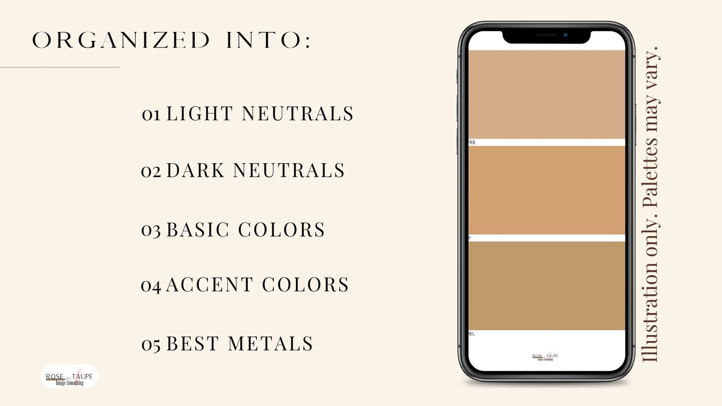 True Autumn Color Palette