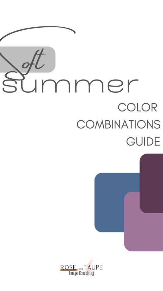 Soft Summer Color Combinations Guide