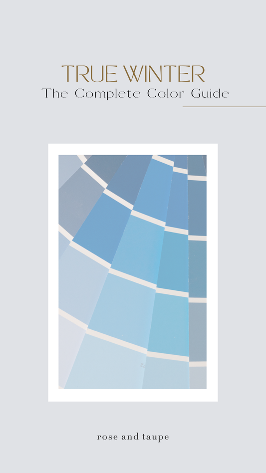 True Winter The Complete Color Guide