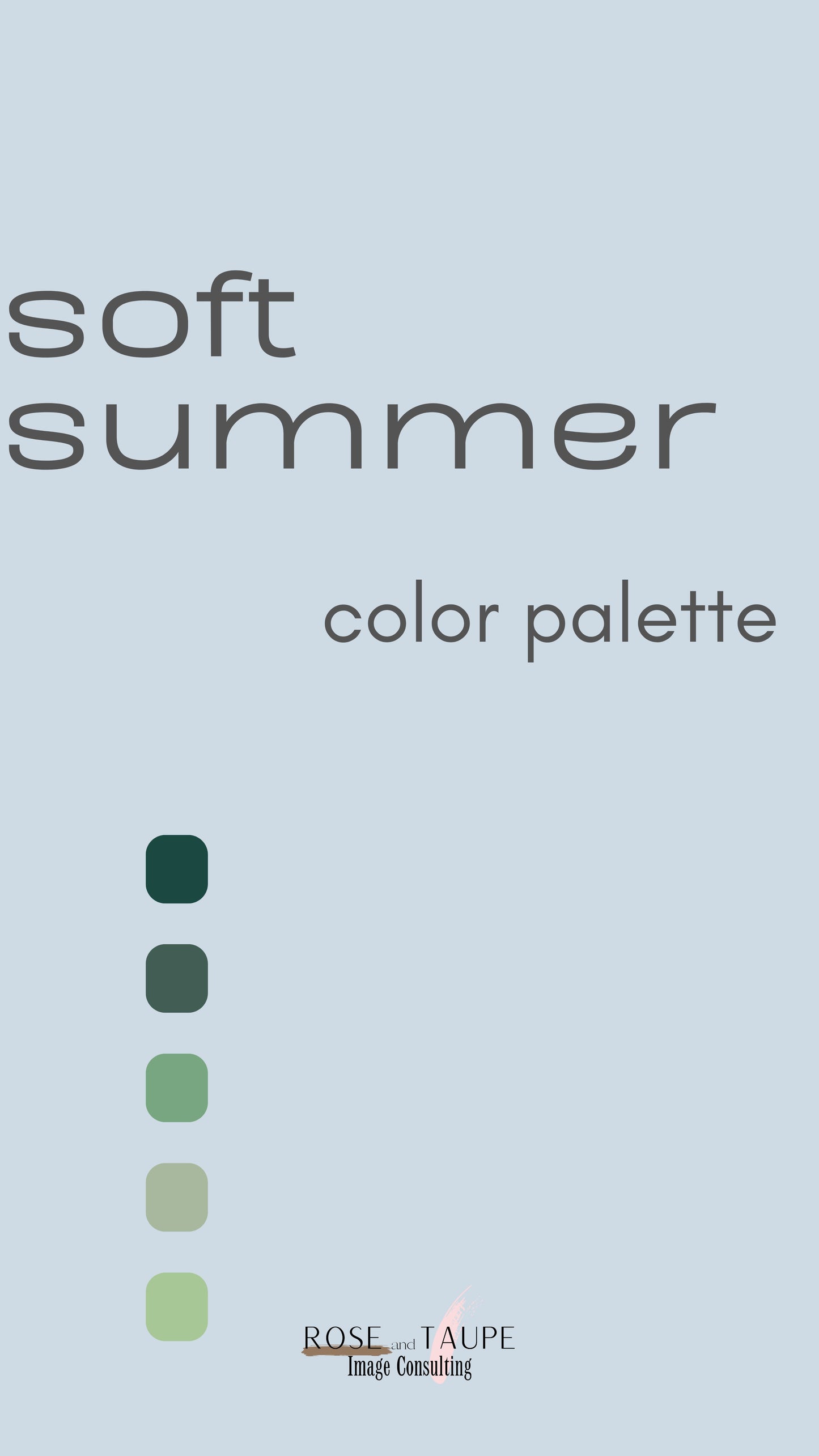 Soft Summer Color Palette