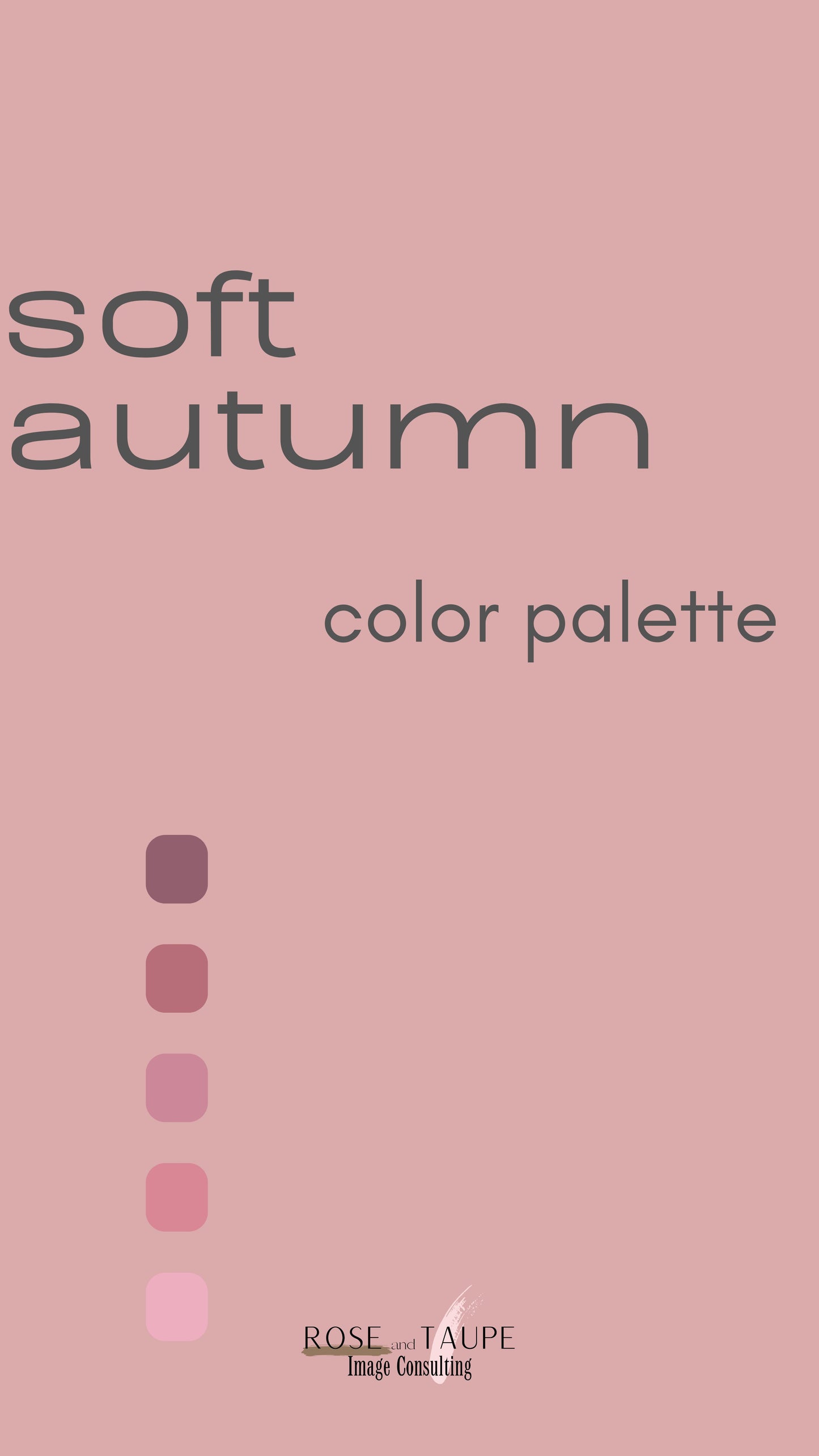 Soft Autumn Color Palette