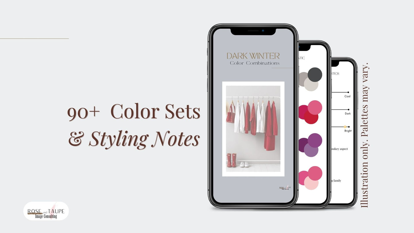 Dark Winter Color Combinations Guide