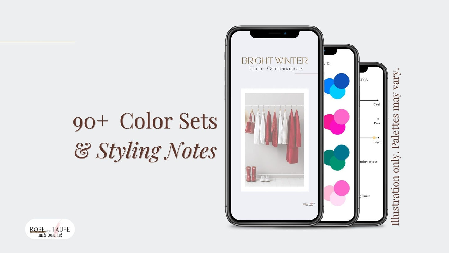 Bright Winter Color Combinations Guide