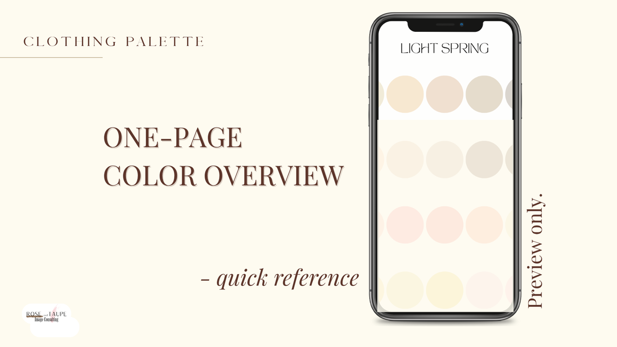 Light Spring The Complete Color Guide