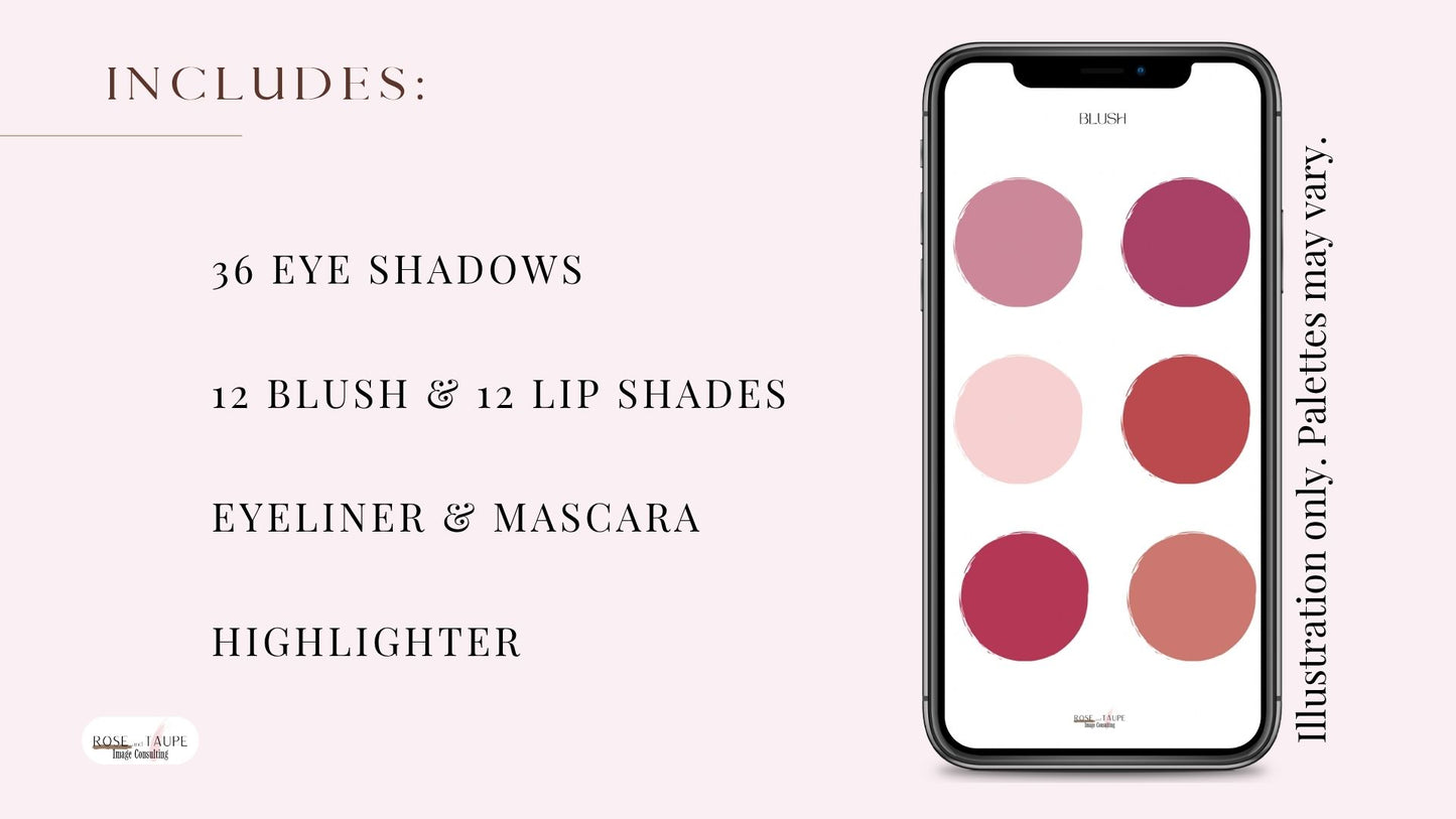 Soft Summer Makeup Color Palette