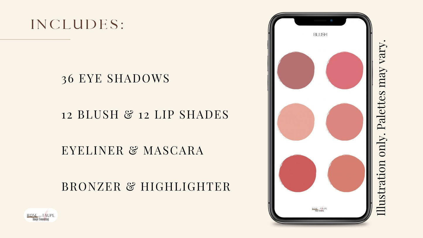 Soft Autumn Makeup Color Palette