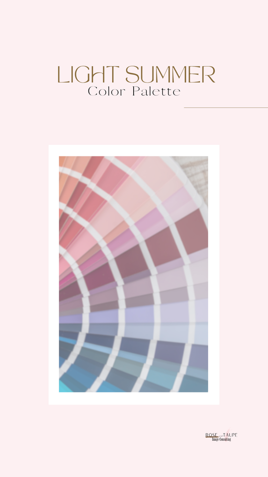 Light Summer Color Palette