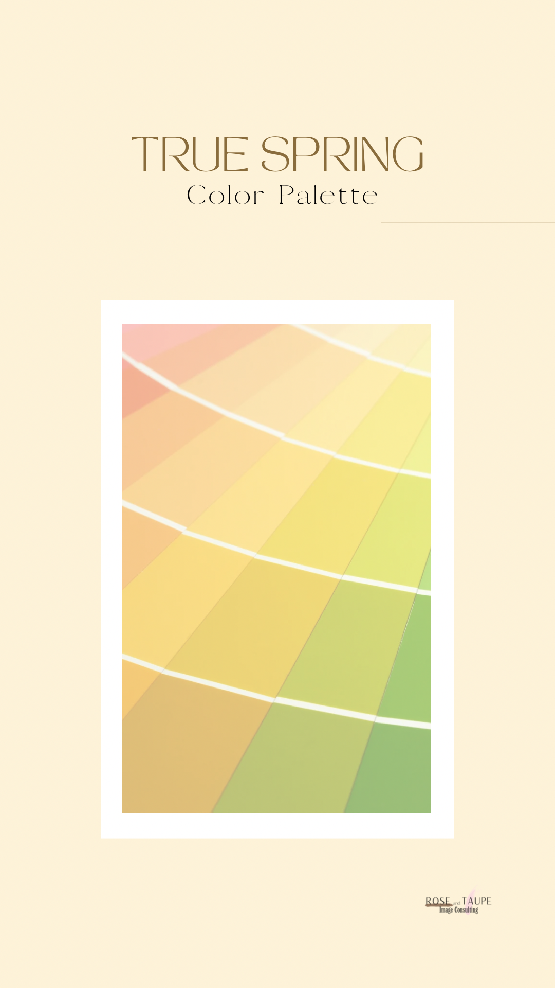 True Spring Color Palette