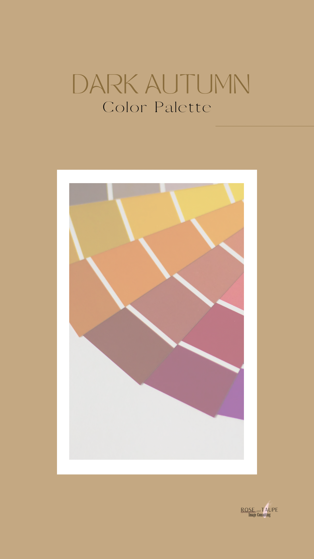 Dark Autumn Color Palette
