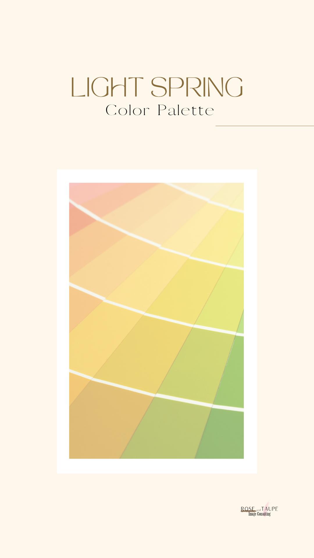 Light Spring Color Palette