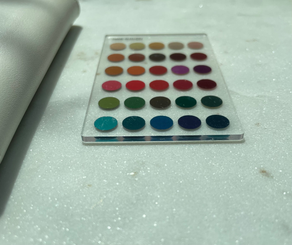 Dark Autumn Color Analysis Wallet Card