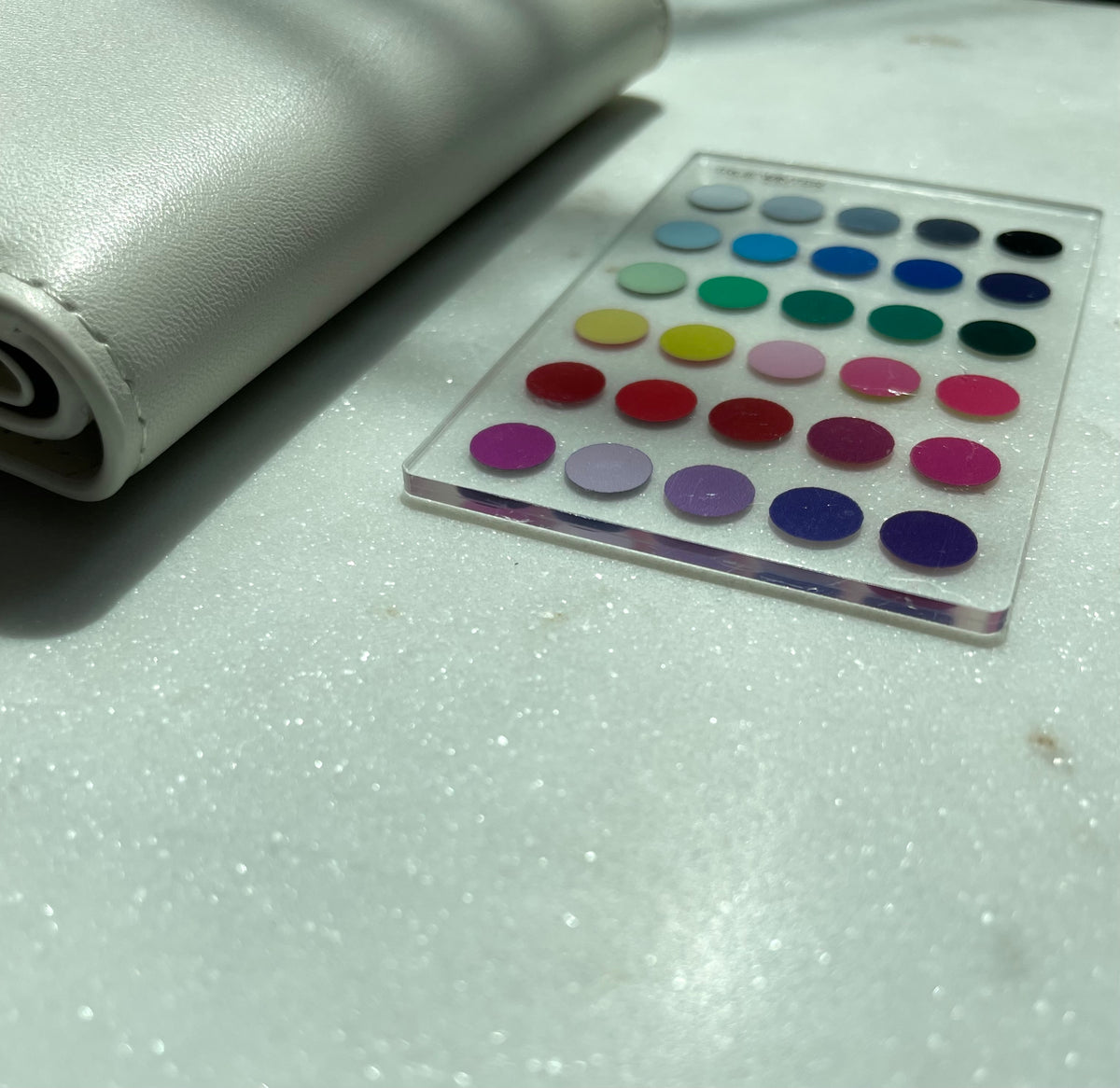 True Winter Color Analysis Wallet Card