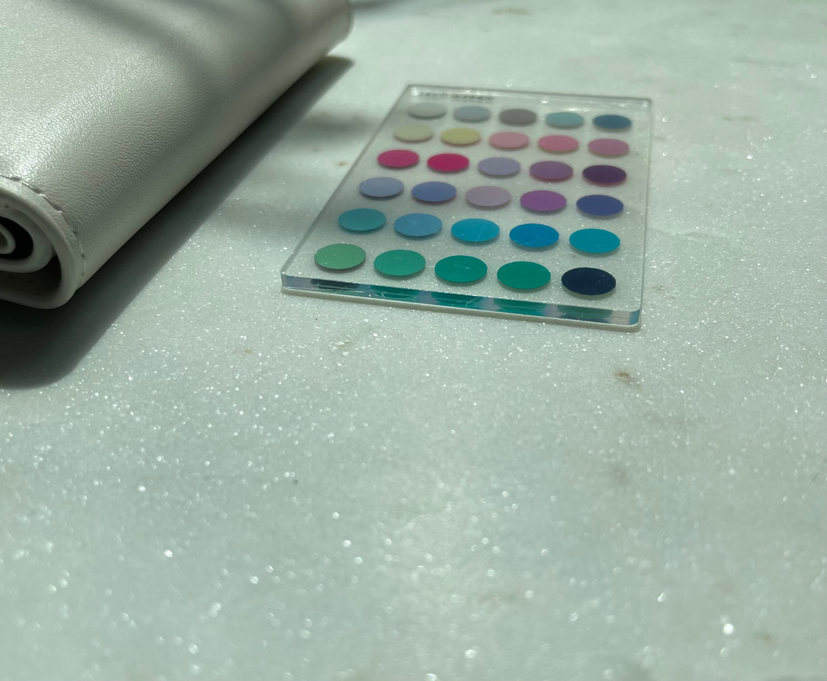 Light Summer Color Analysis Wallet Card