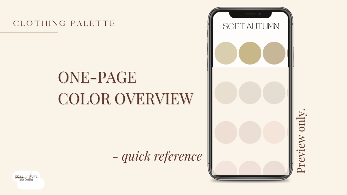 Soft Autumn The Complete Color Guide
