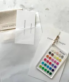 Bright Spring Color Analysis Keychain