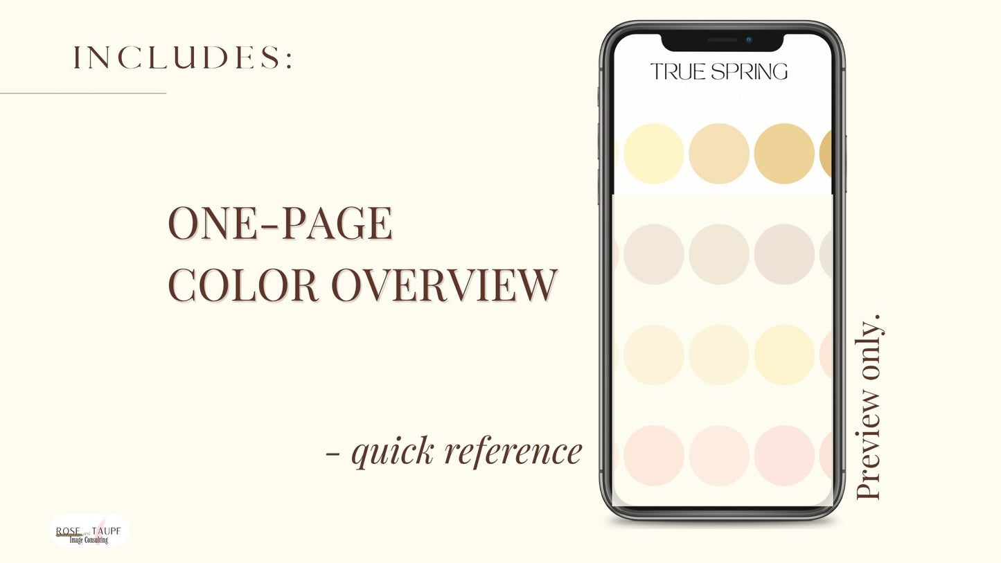 True Spring Color Palette