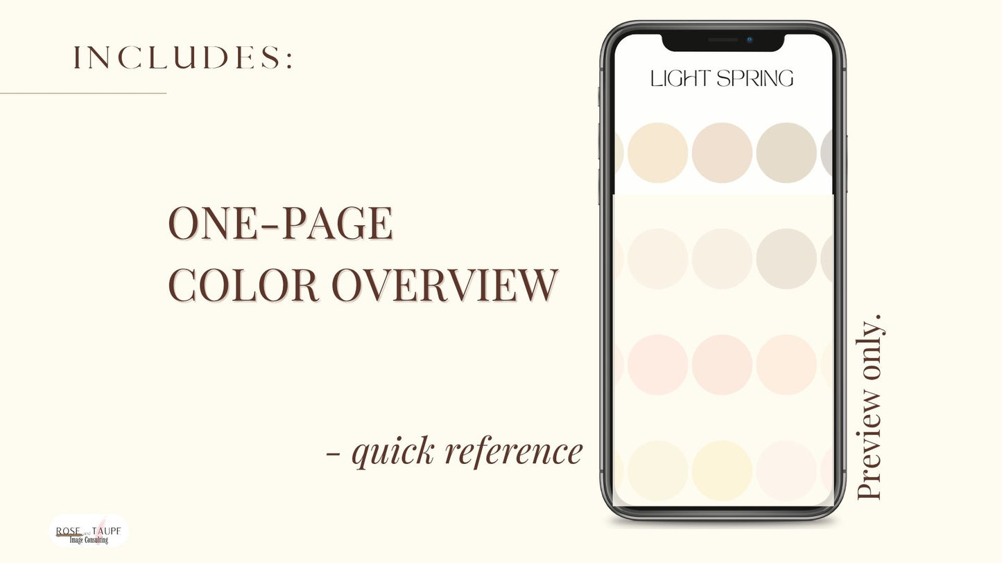 Light Spring Color Palette
