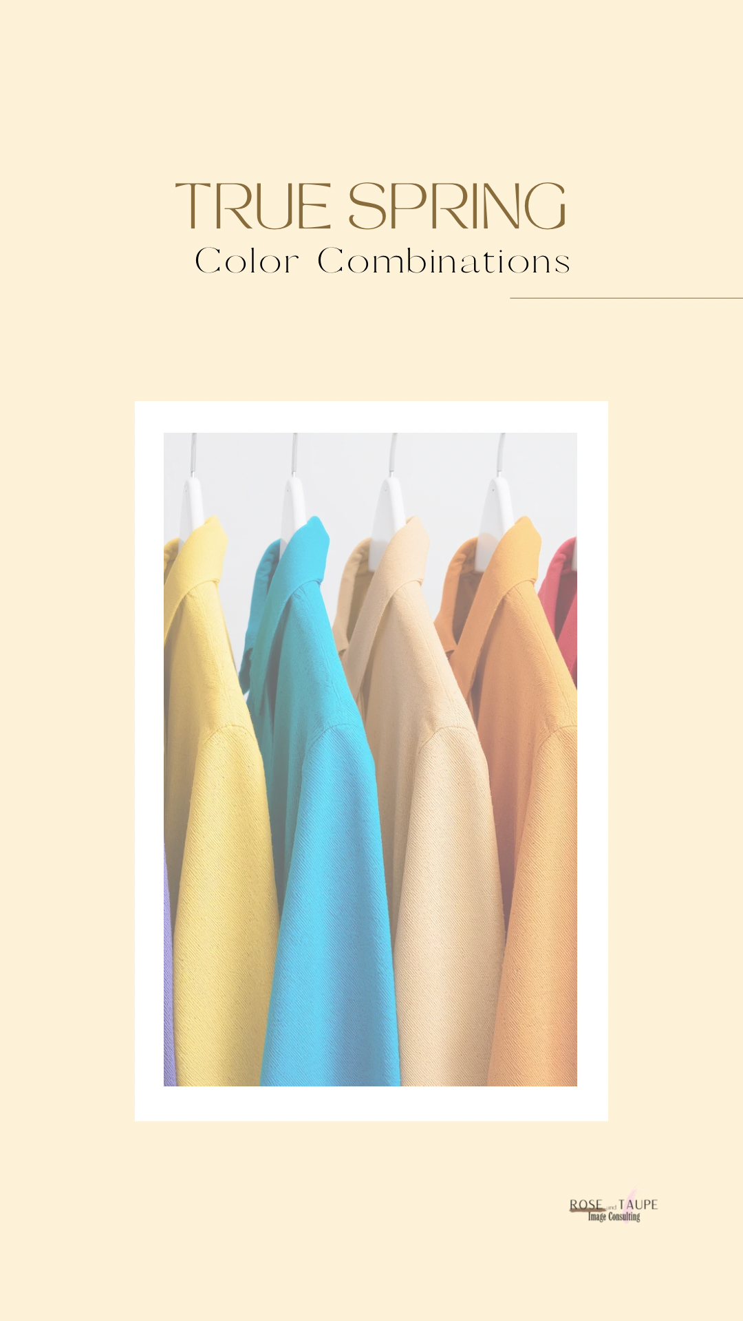 True Spring Color Combinations Guide