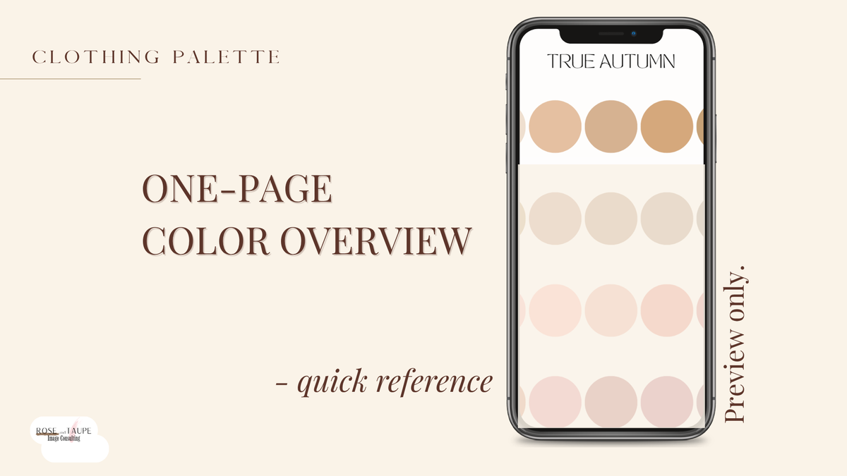 True Autumn The Complete Color Guide