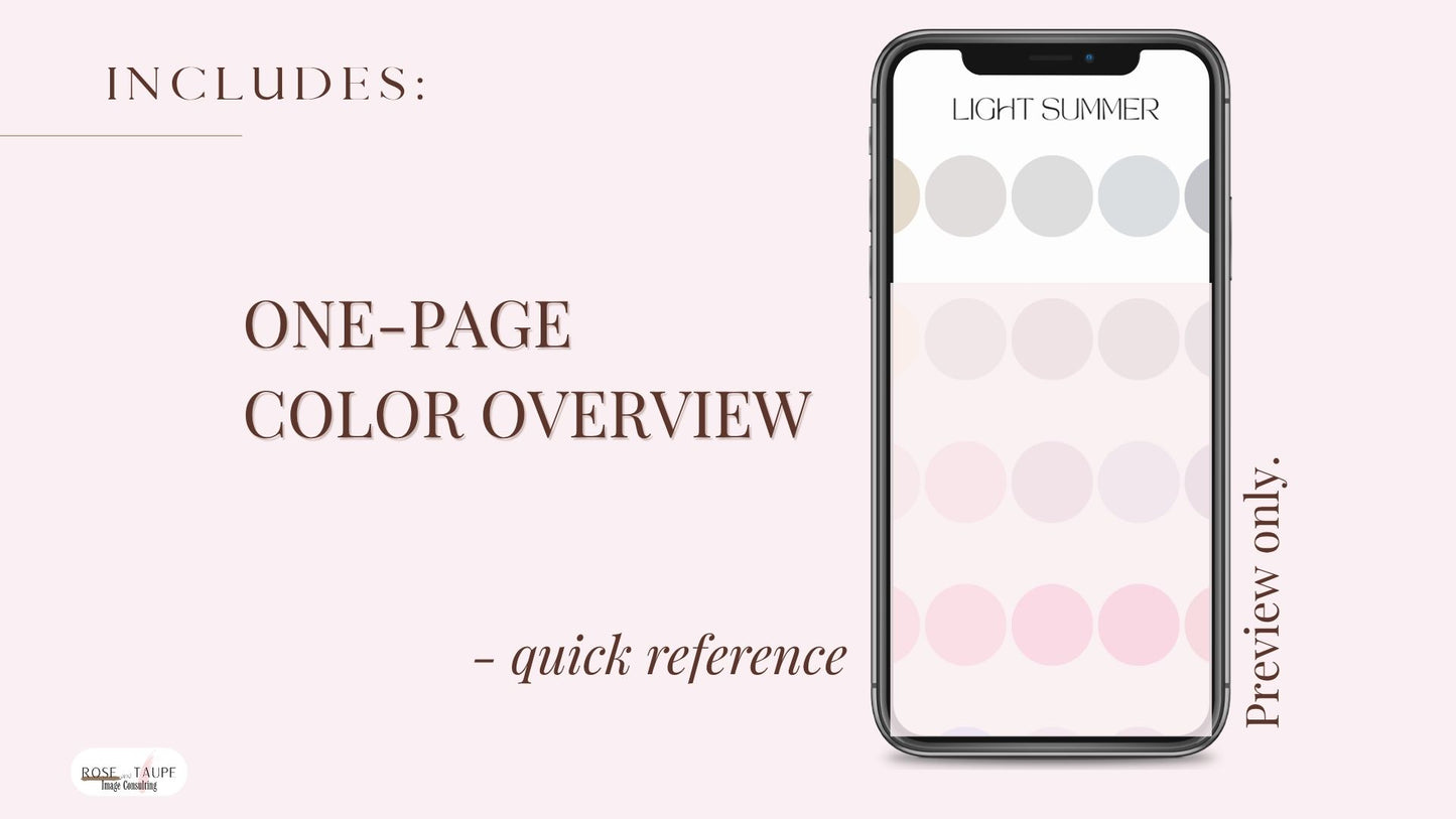 Light Summer Color Palette