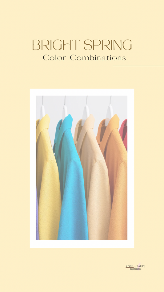 Bright Spring Color Combinations Guide