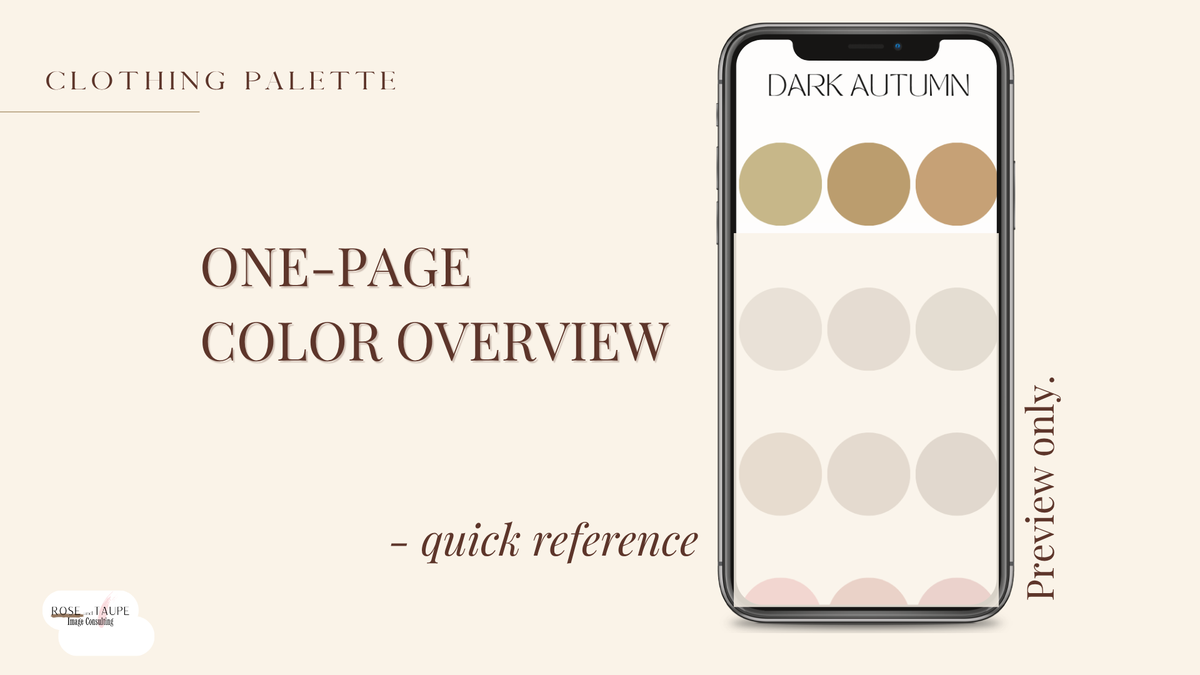 Dark Autumn The Complete Color Guide