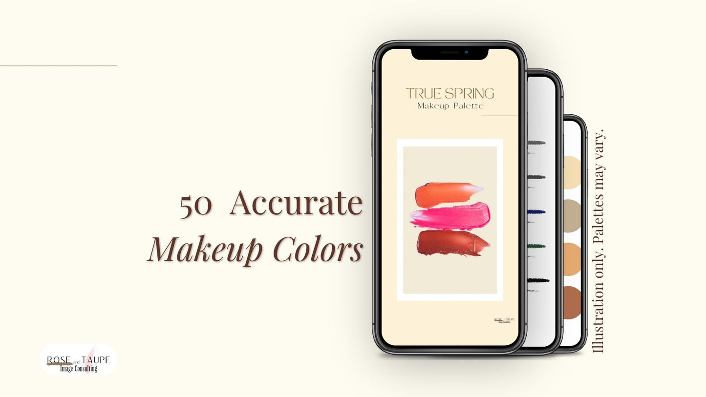True Spring Makeup Color Palette