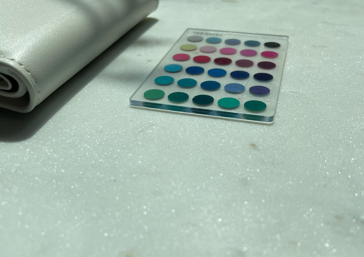 True Summer Color Analysis Wallet Card