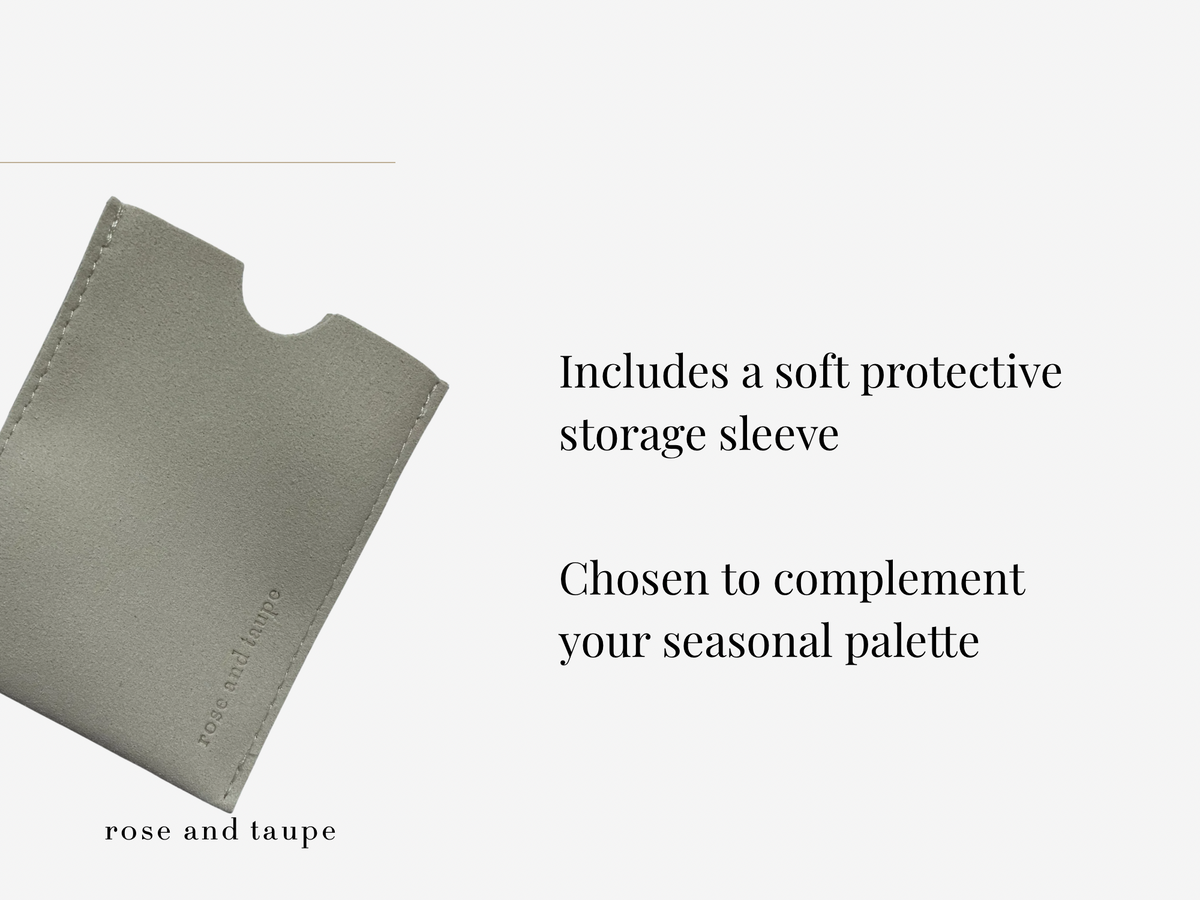 Light Spring Color Analysis Wallet Card