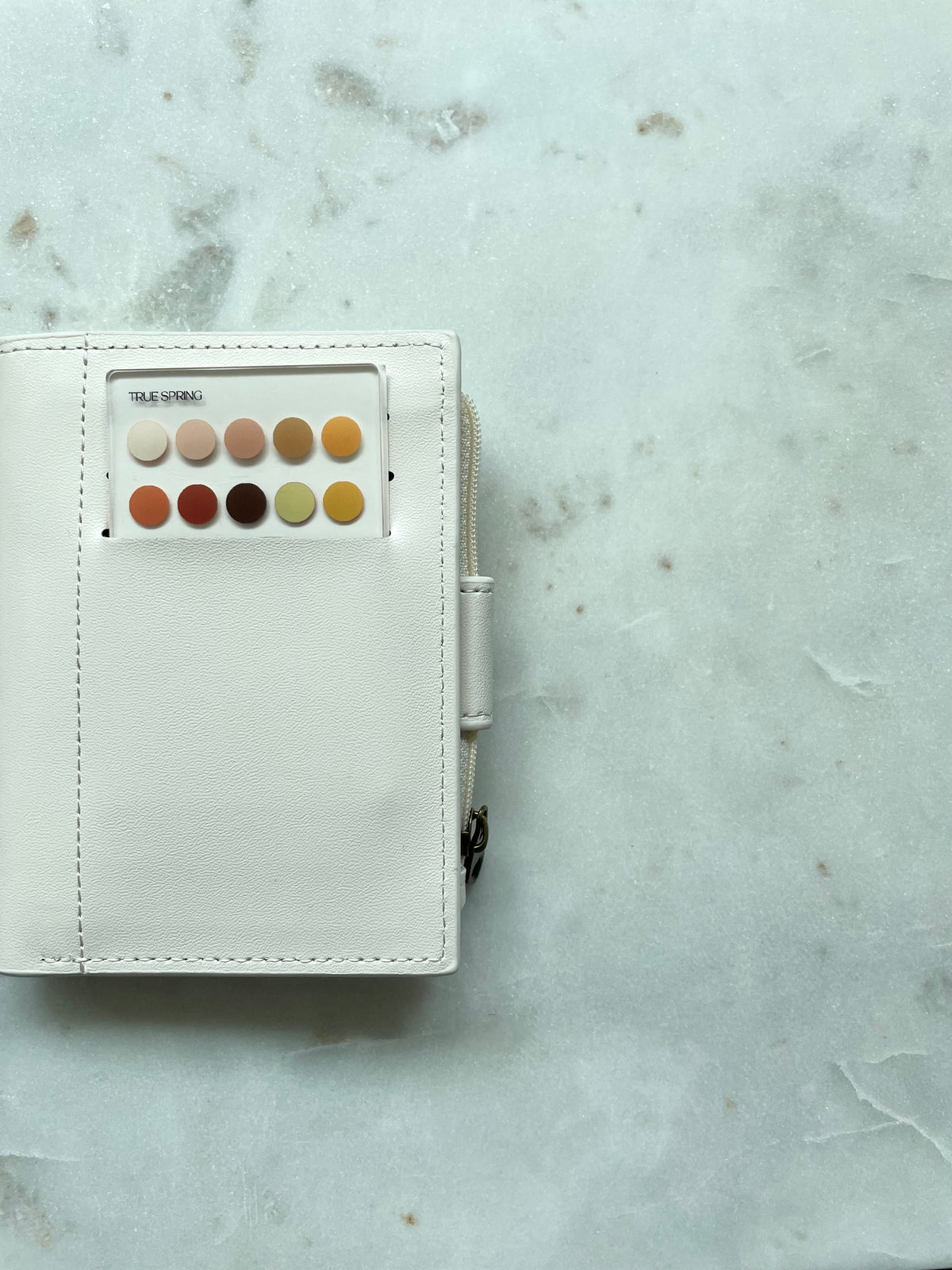 True Spring Color Analysis Wallet Card