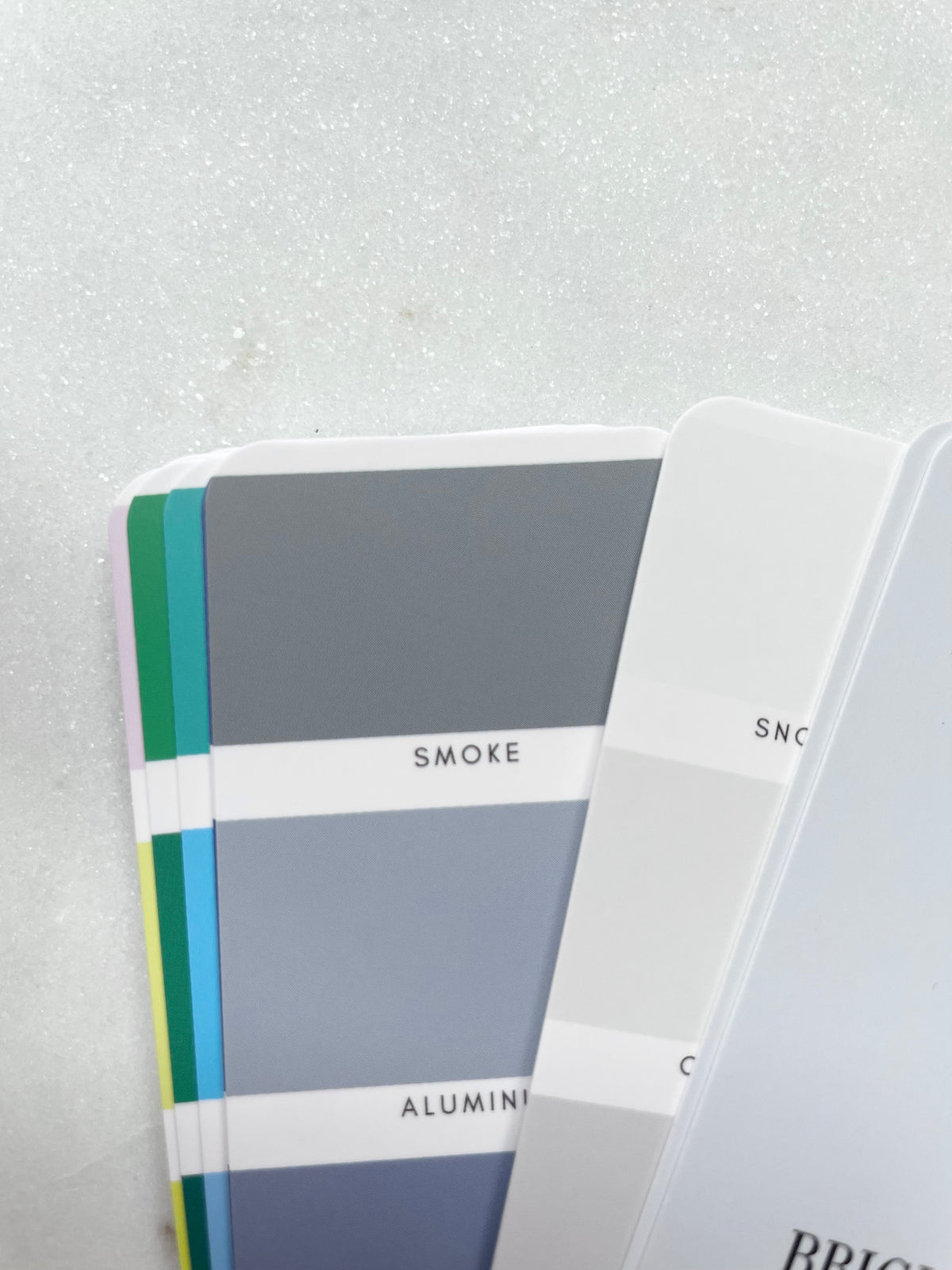 Bright Winter Color Analysis Fan Deck