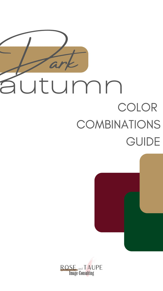 Dark Autumn Color Combinations Guide