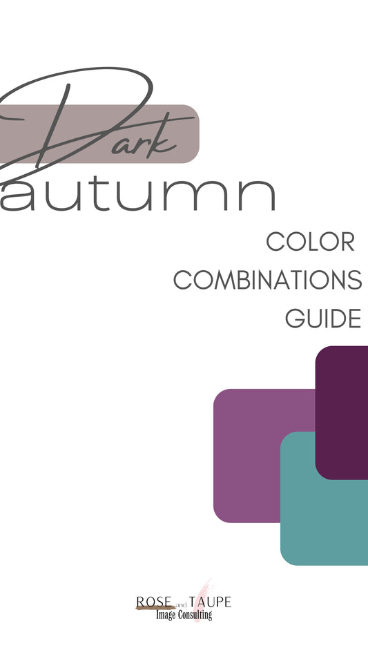 Dark Autumn Color Combinations Guide