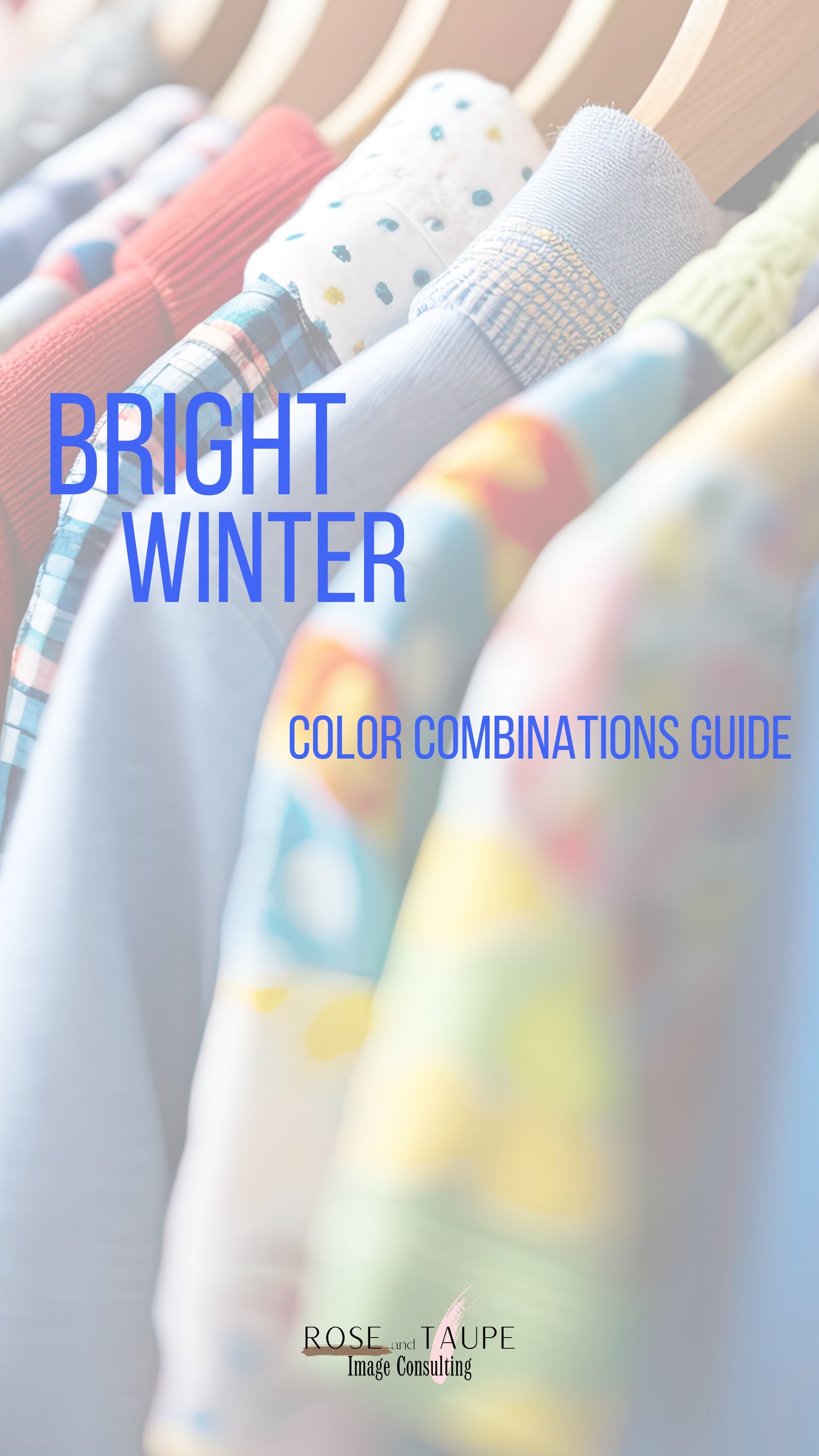 Bright Winter Color Combinations Guide