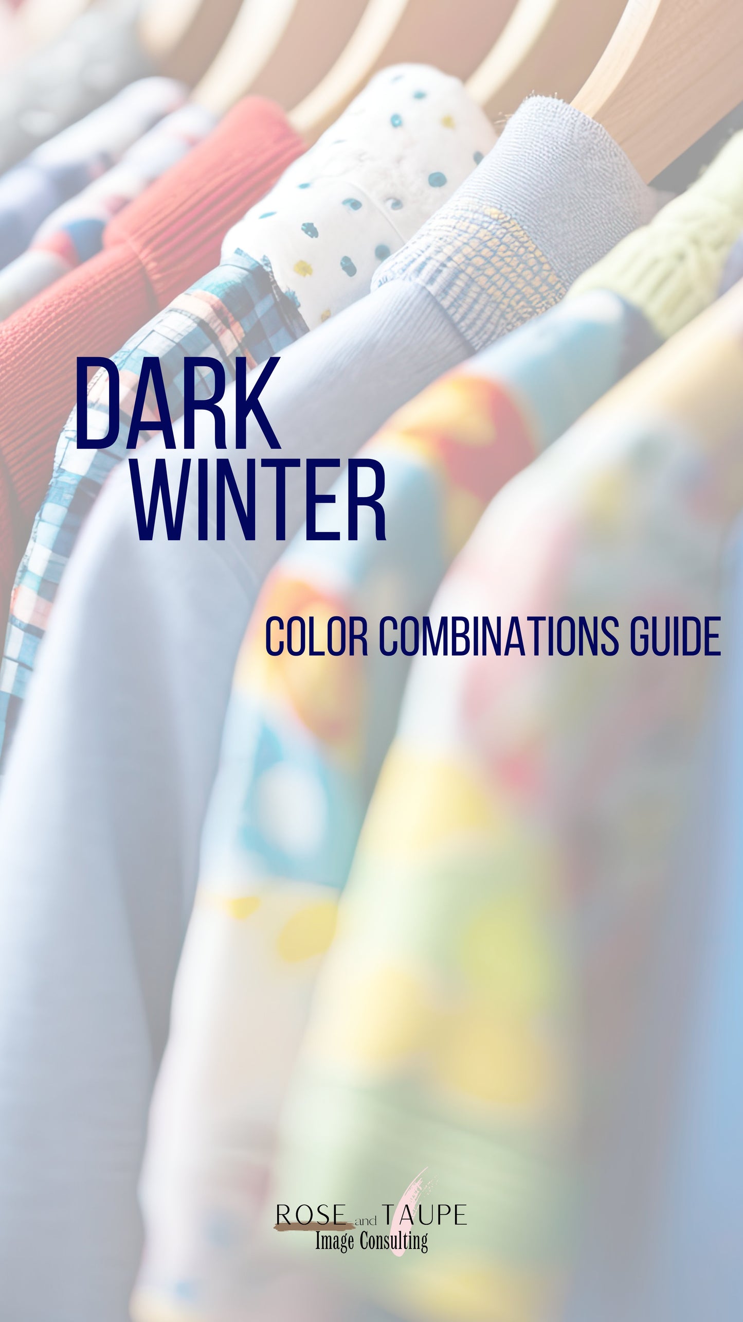 Dark Winter Color Combinations Guide