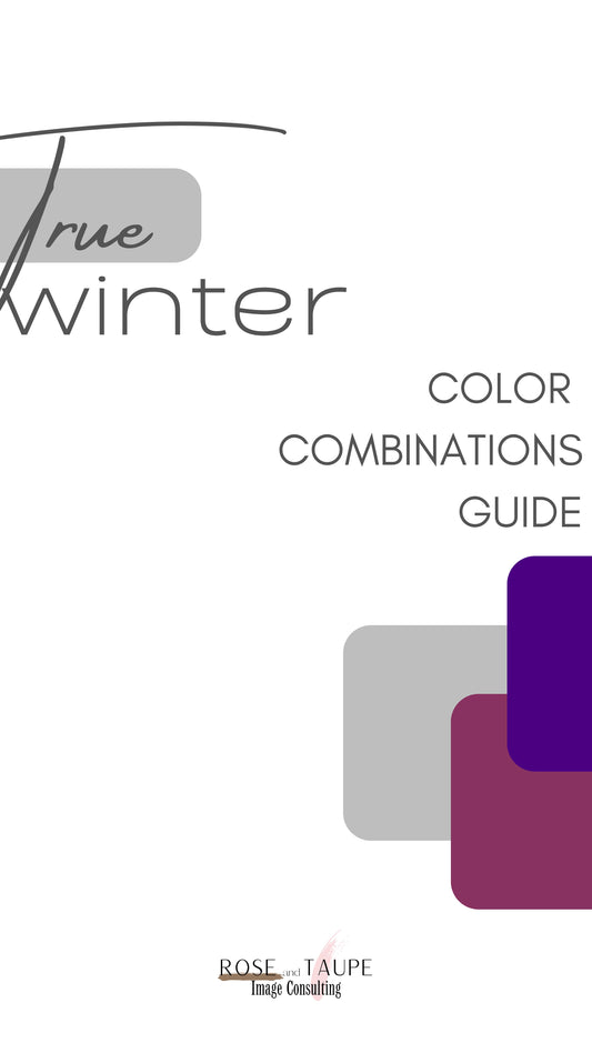 True Winter Color Combinations Guide