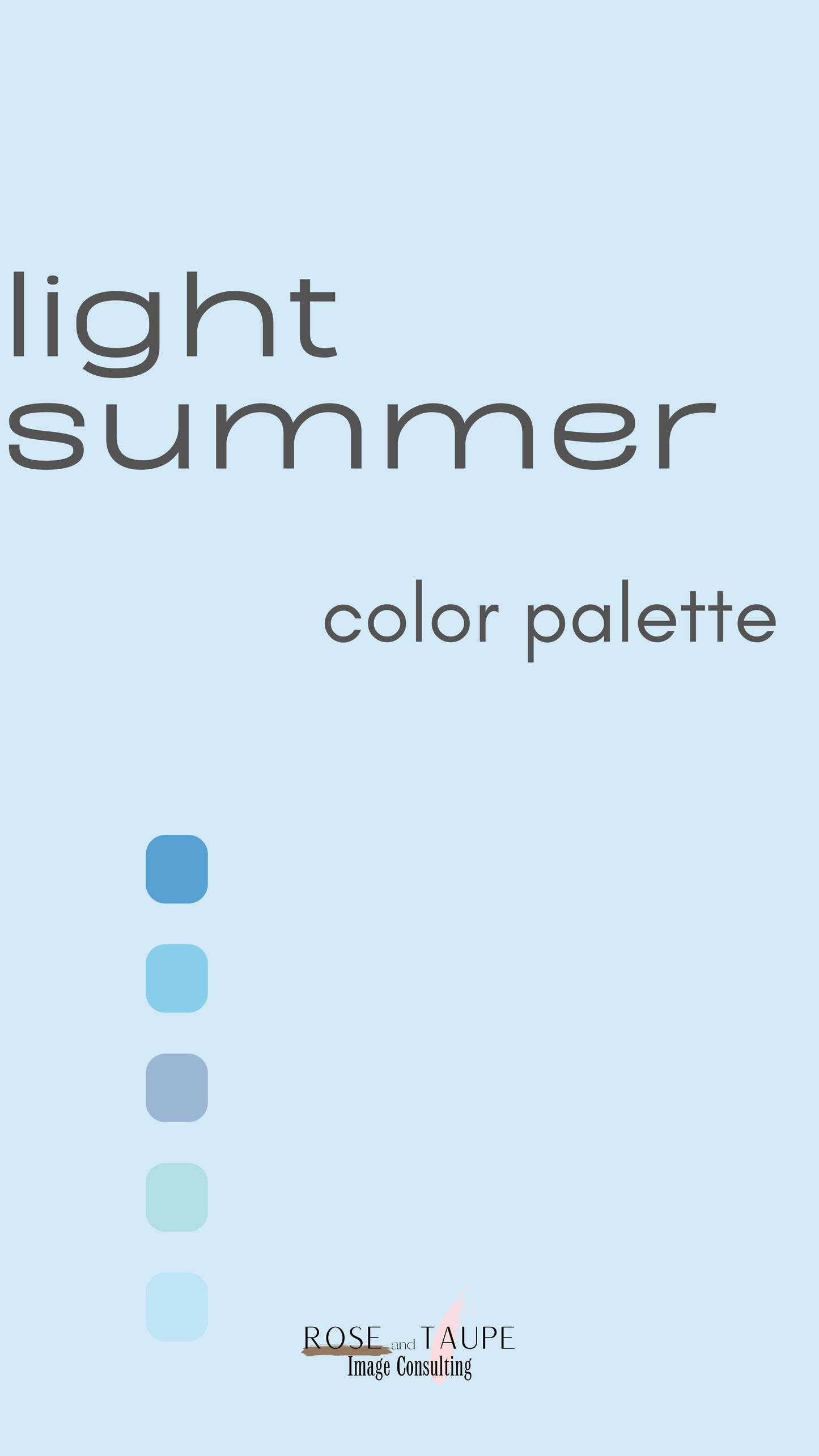 Light Summer Color Palette