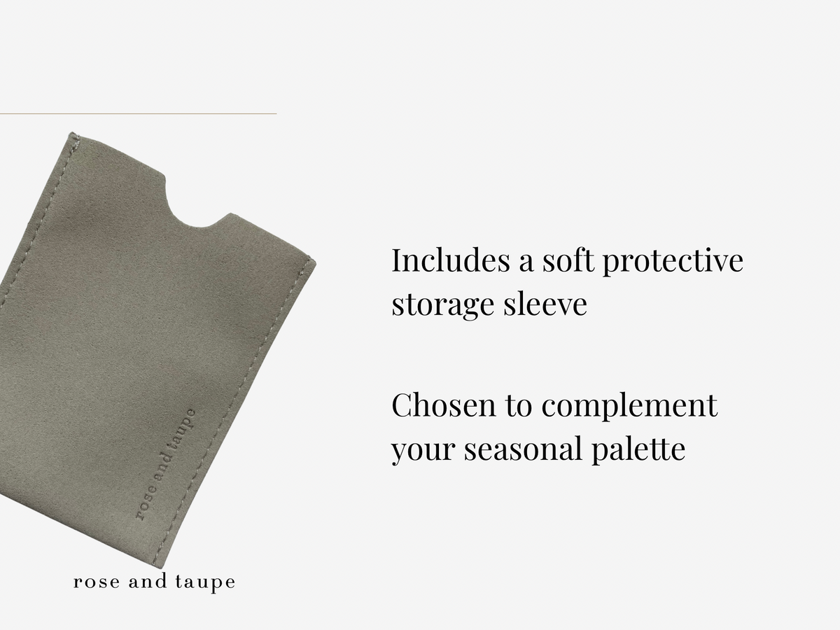 Soft Autumn Color Analysis Wallet Card