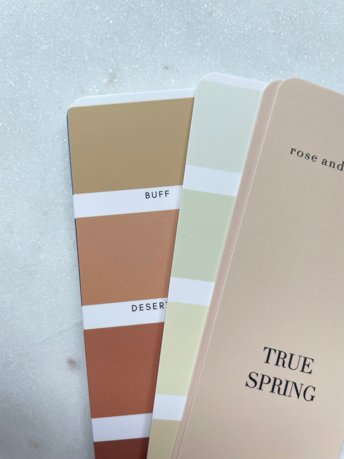 True Spring Color Analysis Fan Deck