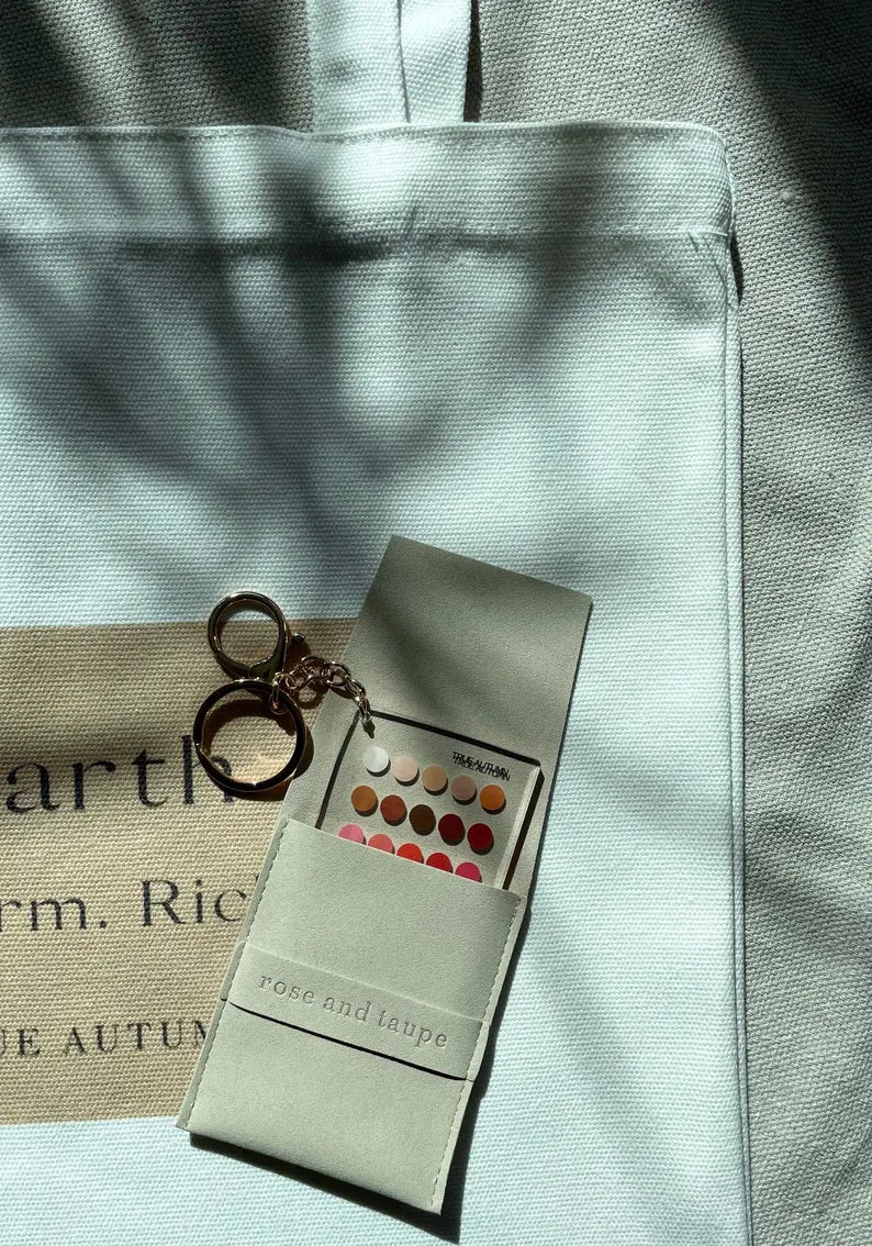 True Autumn Color Analysis Keychain