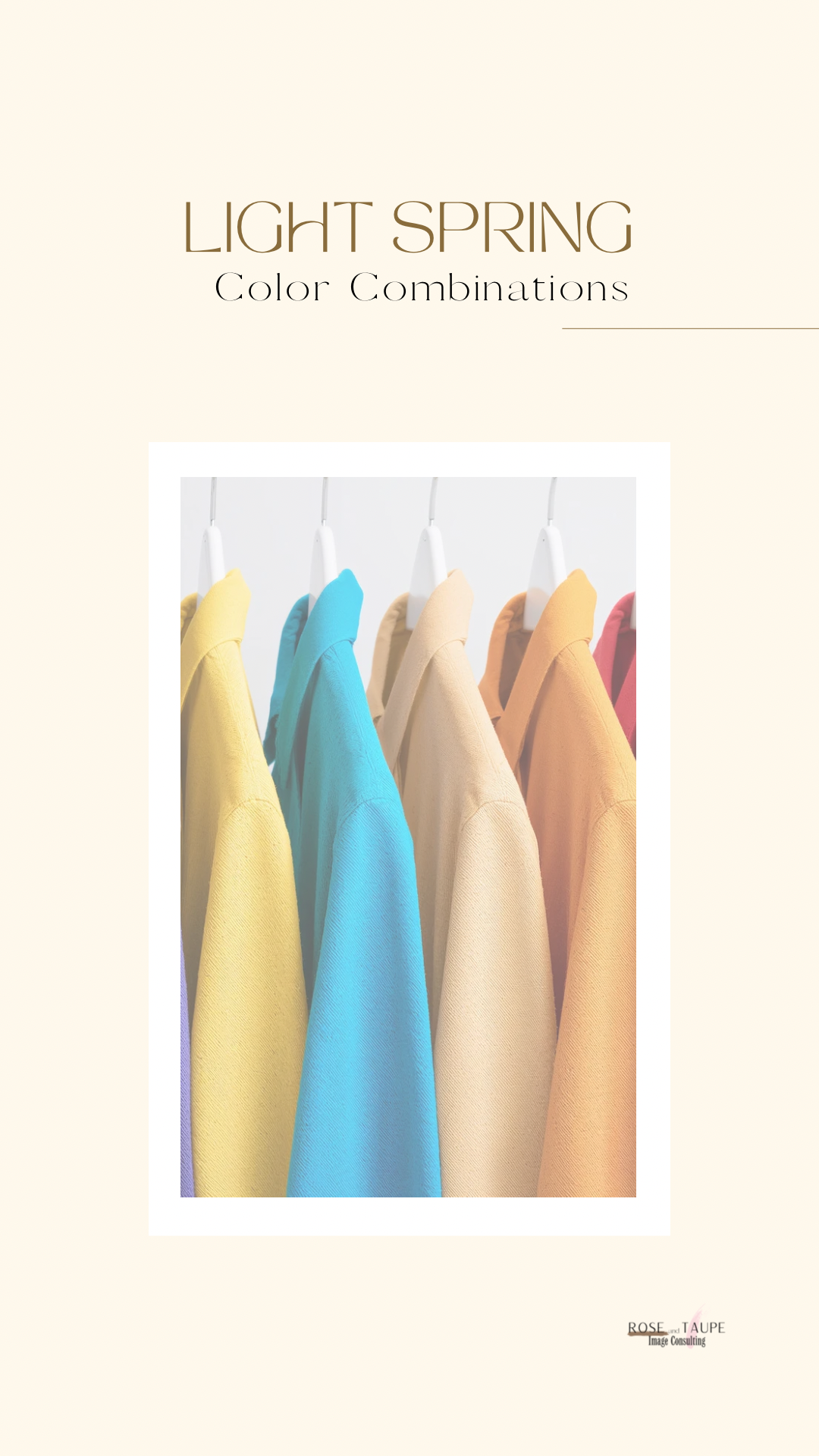 Light Spring Color Combinations Guide
