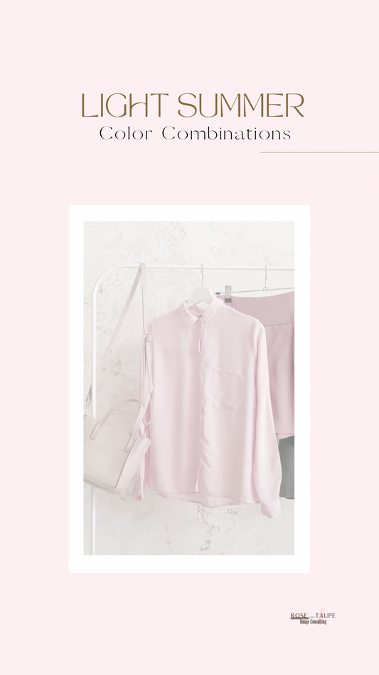 Light Summer Color Combinations Guide
