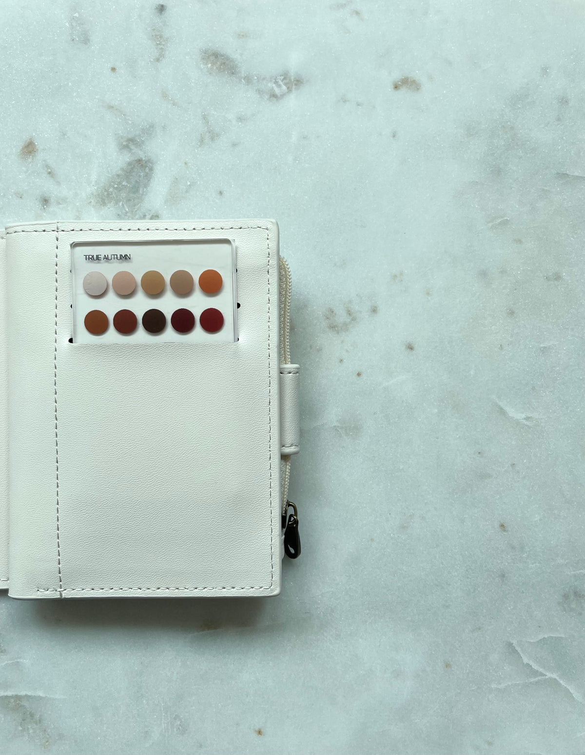 True Autumn Color Analysis Wallet Card